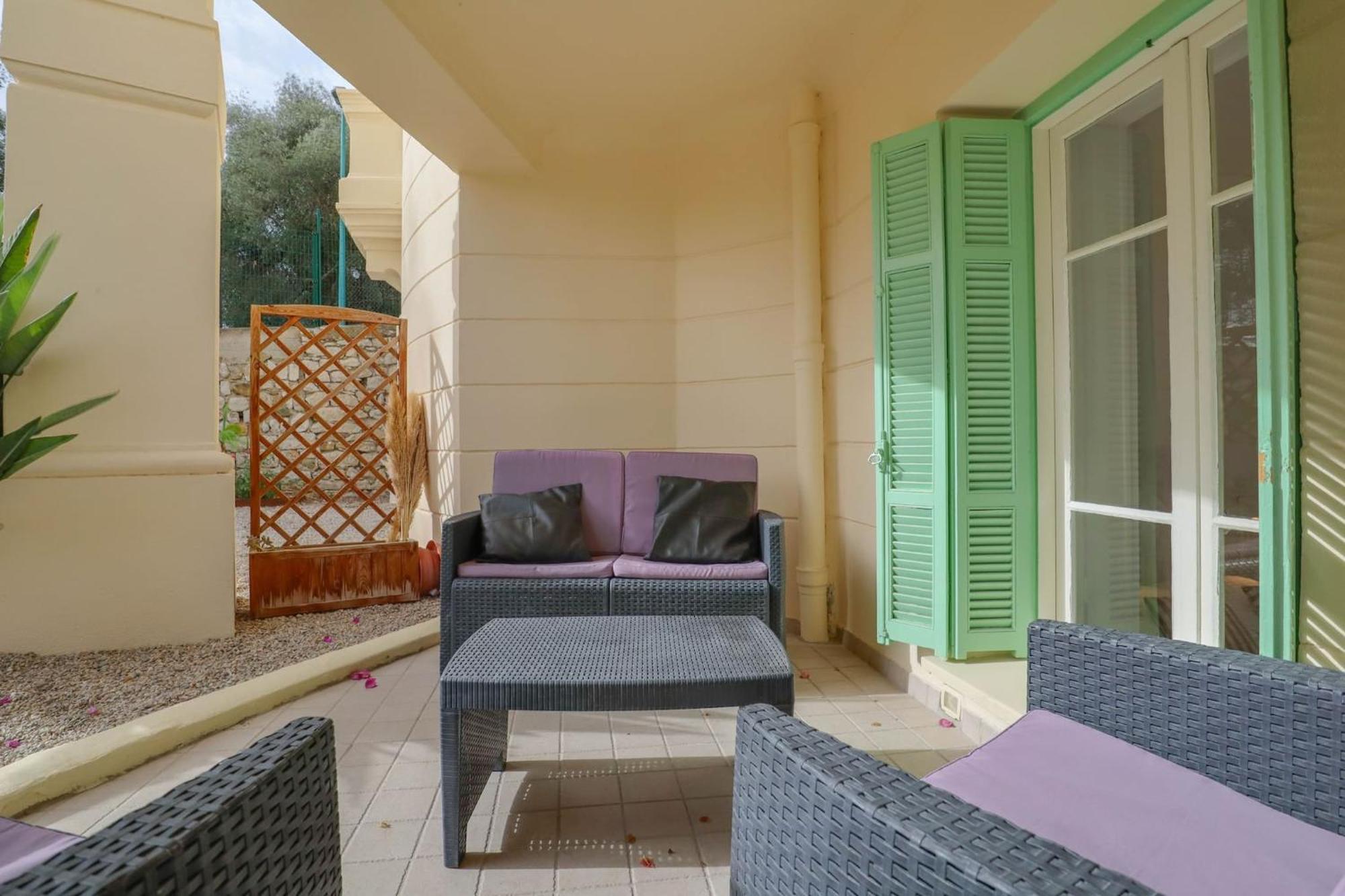 "Le Garavan Palace" Idyllique, Proche Gare Et Plage Menton Exteriér fotografie